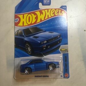 Maserati Shamal Blue Die-Cast Car